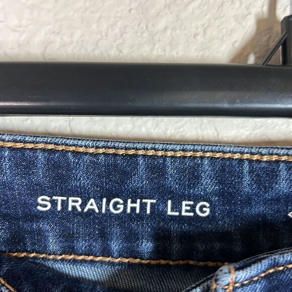 St. John's‎ Bay Blue Cotton Blend High Rise Straight Leg Jeans Women's Size 24W - Picture 5 of 9